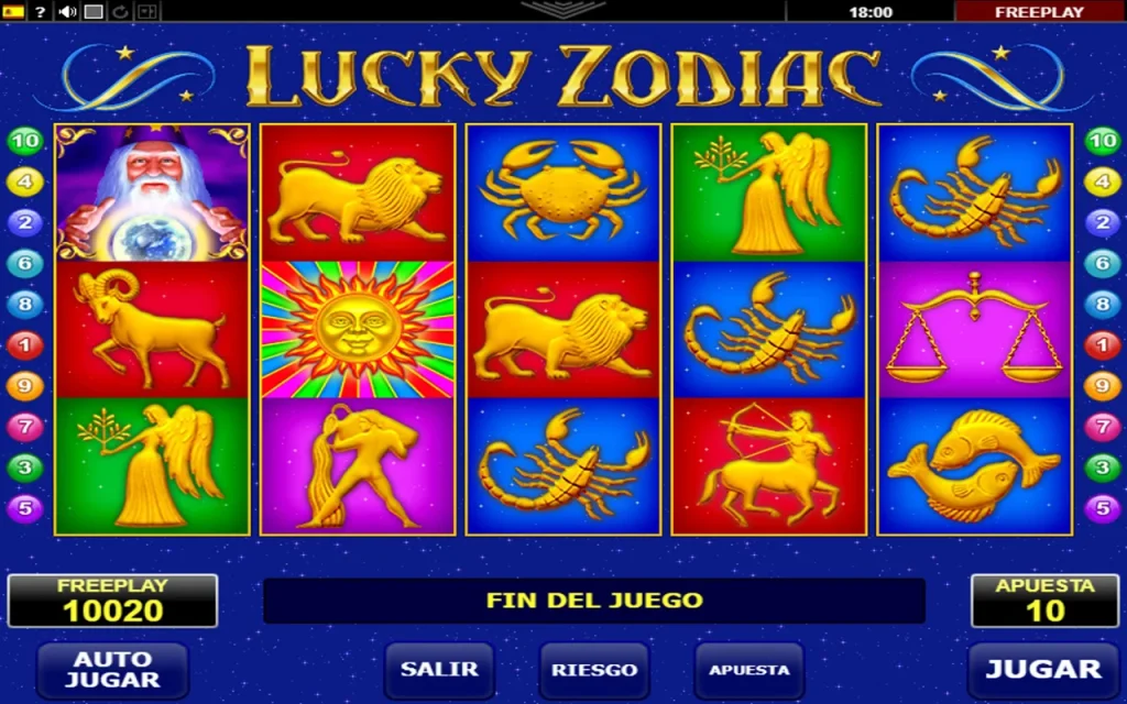 Lucky Zodiac Juego Gratis