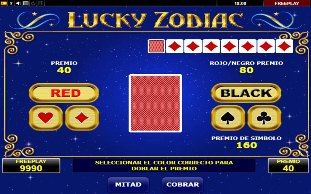 Lucky Zodiac Función de Apuesta