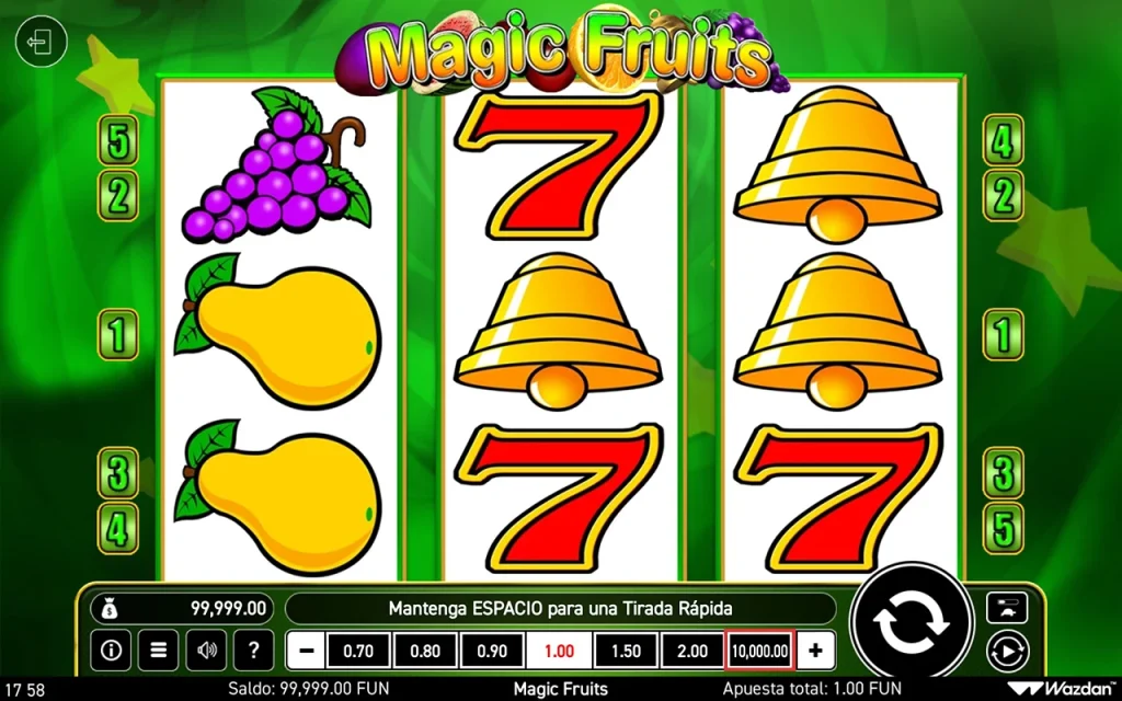 Magic Fruits Slot Juego Gratis