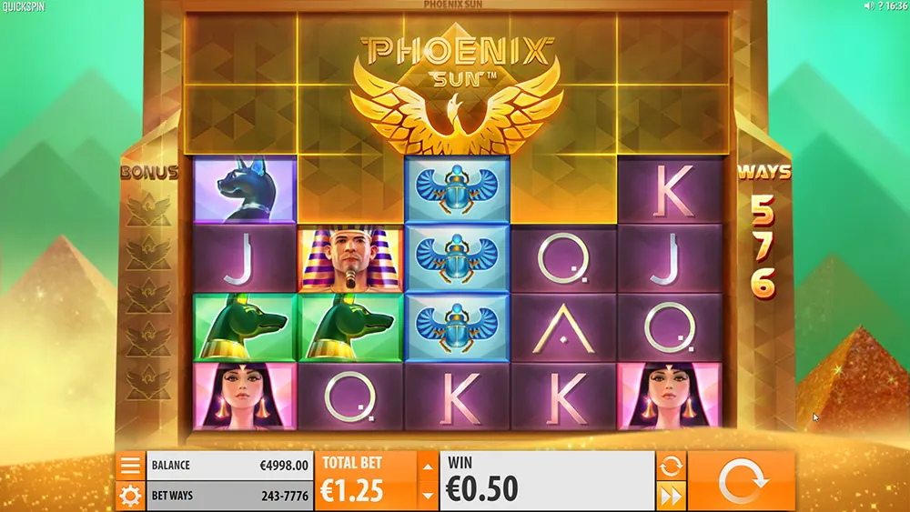 Probar juego Phoenix Sun Phoenix Sun