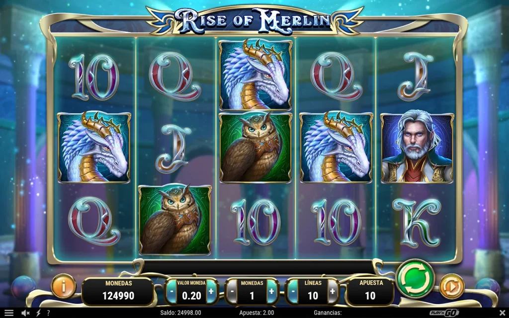 Rise of Merlin Slot Juego Gratis