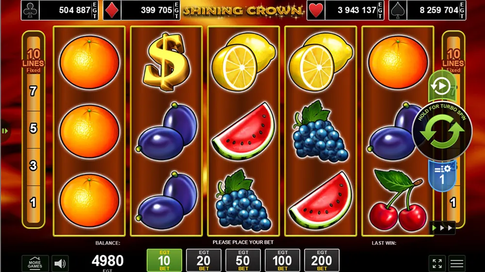 Shining Crown Juego Gratis