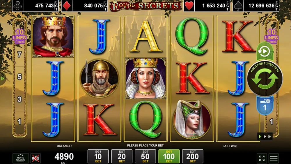 Royal Secrets Juego Gratis