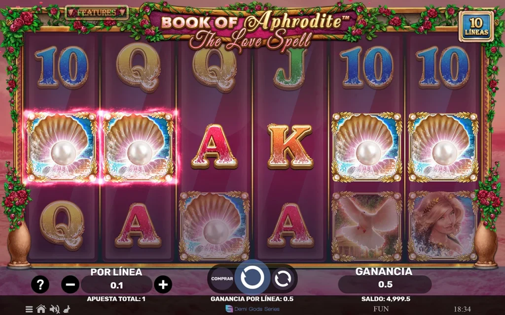 Book Of Aphrodite Juego Gratis