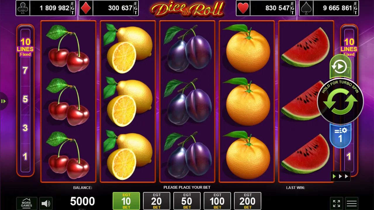 Probar juego Dice & Roll Dice & Roll