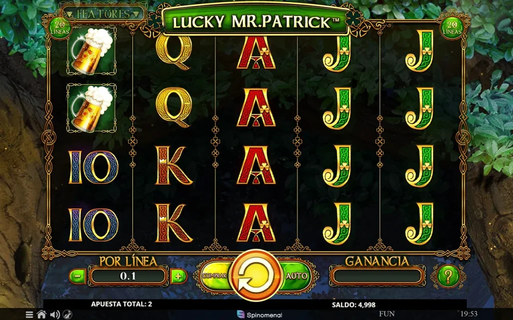 Lucky Mr. Patrick Juego Gratis