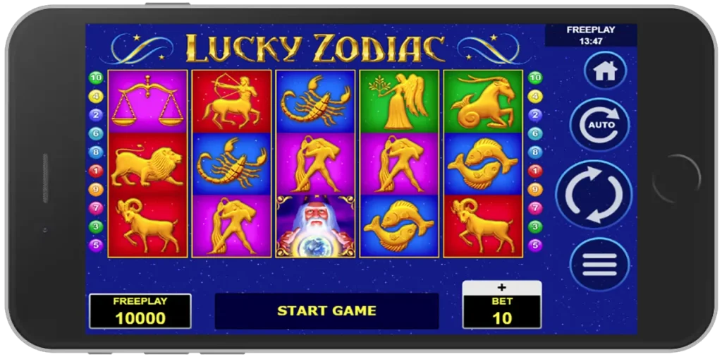 Lucky Zodiac Versión Móvil