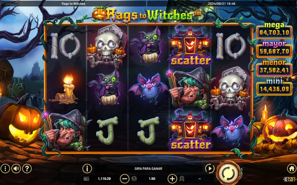 Rags to Witches Juego Gratis