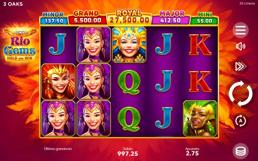 Rio Gems Juego Gratis