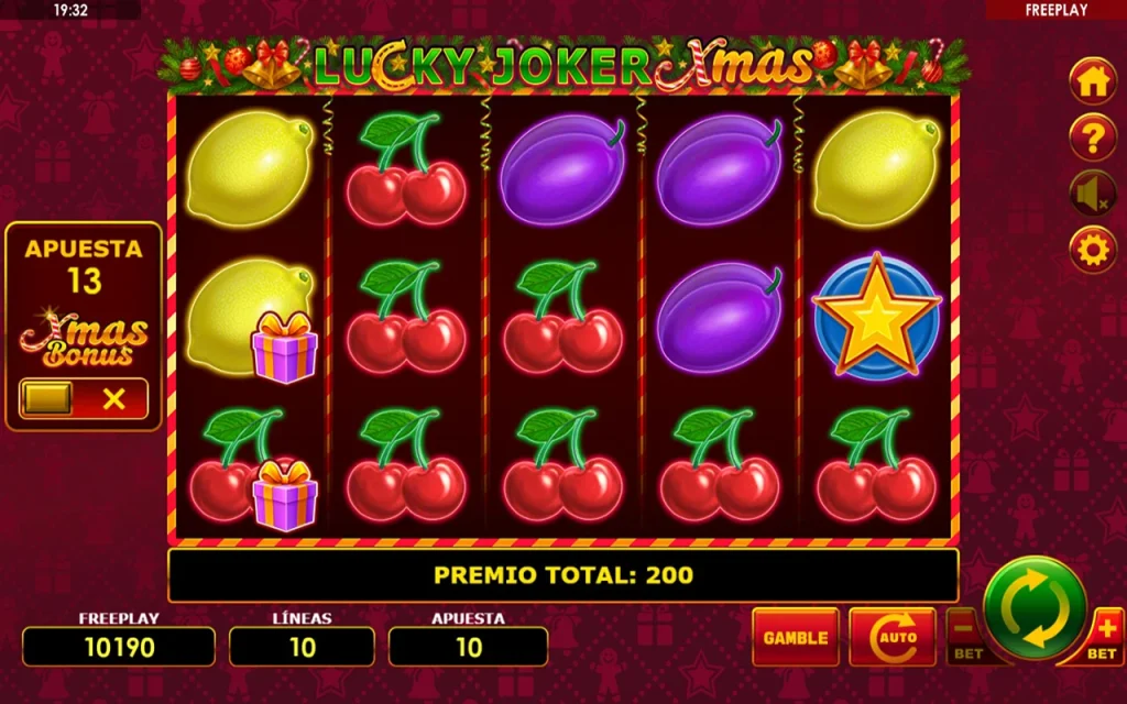 Lucky Joker Xmas Juego Gratis