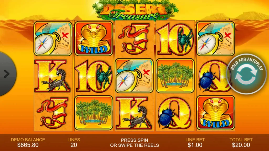 Desert Treasure Juego Gratis