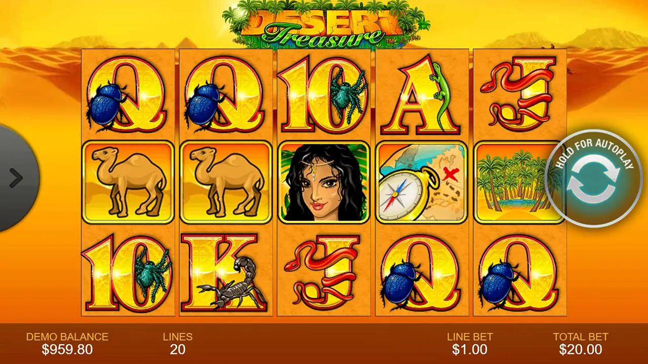 Probar juego Desert Treasure Desert Treasure