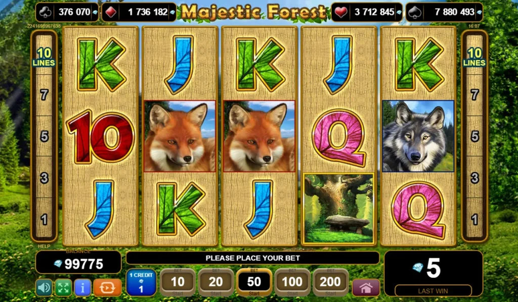 Majestic Forest Juego Gratis