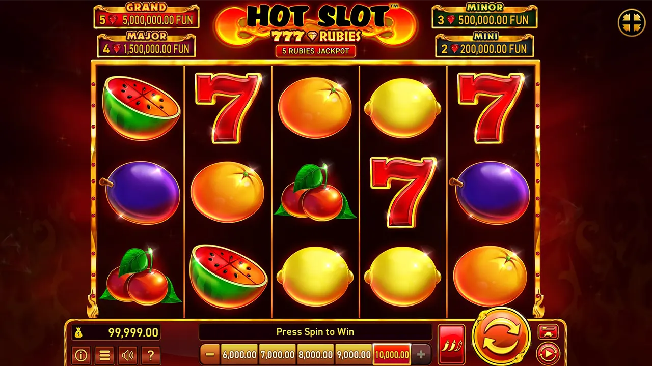 Probar juego Hot Slot™: 777 Rubies Hot Slot™: 777 Rubies