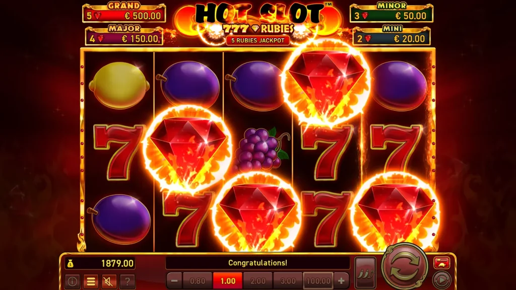 Hot Slot™: 777 Rubies Juego Gratis