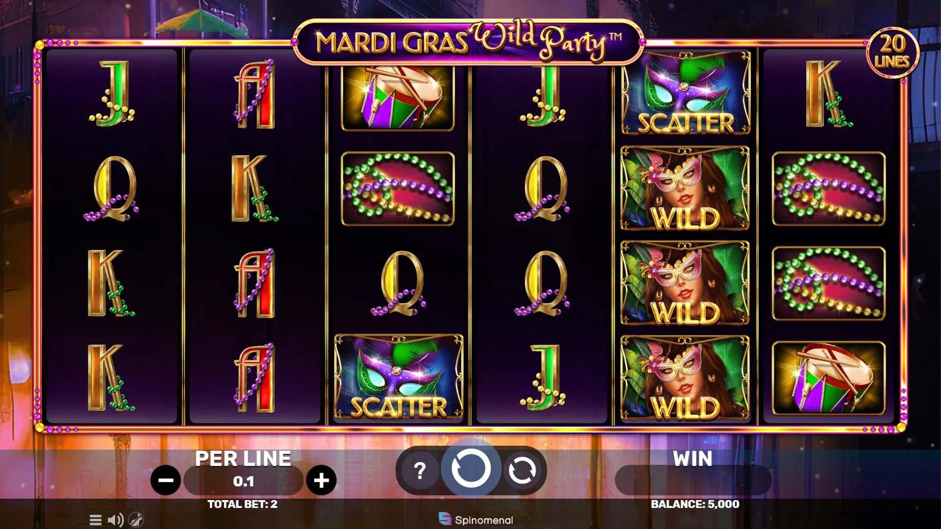 Mardi Gras Wild Party