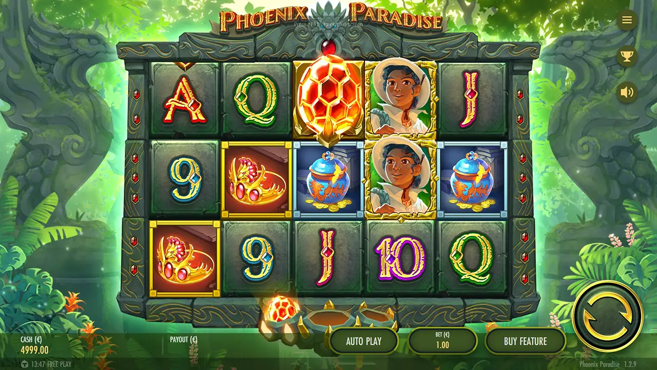 Probar juego Phoenix Paradise Phoenix Paradise