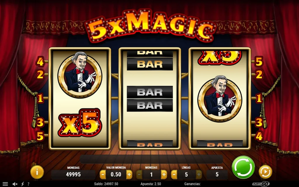 5x Magic Juego Gratis