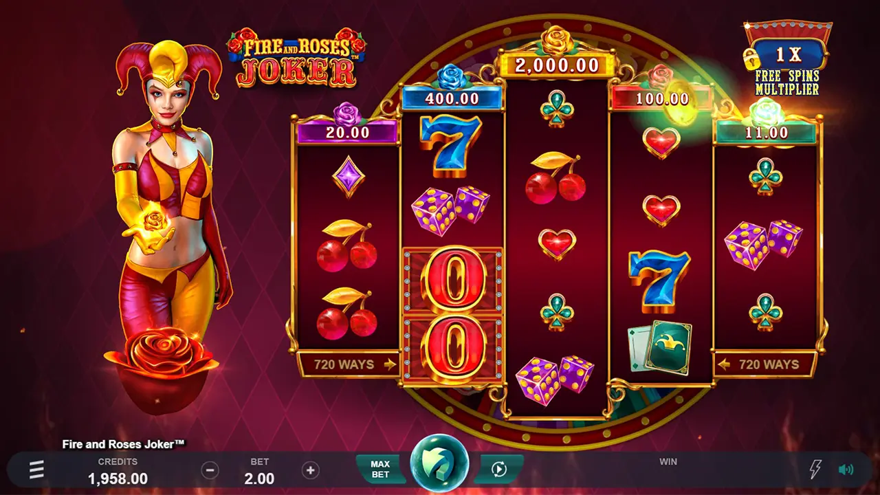 Probar juego Fire and Roses Joker Fire and Roses Joker