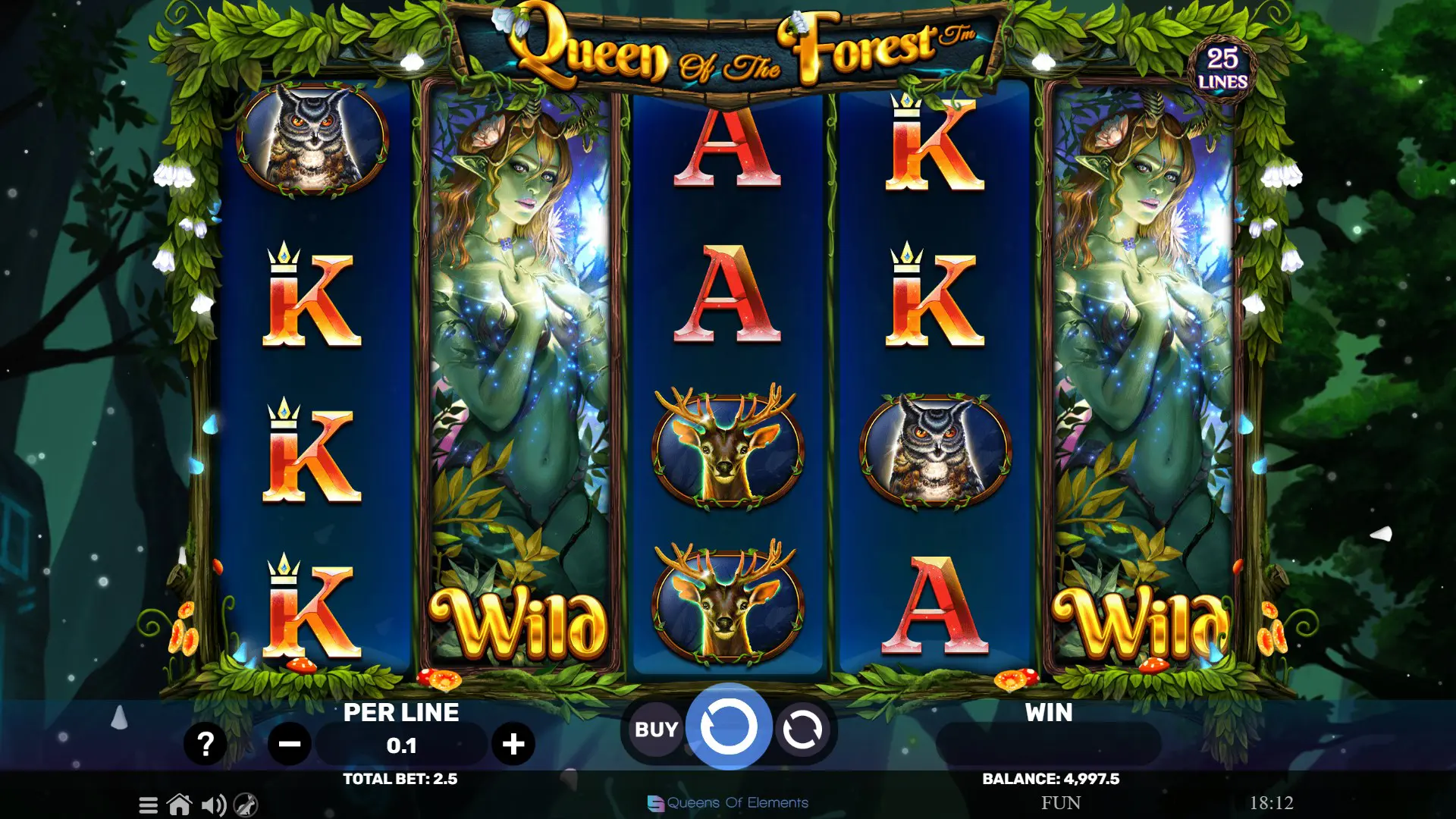 Probar juego Queen Of The Forest Queen Of The Forest