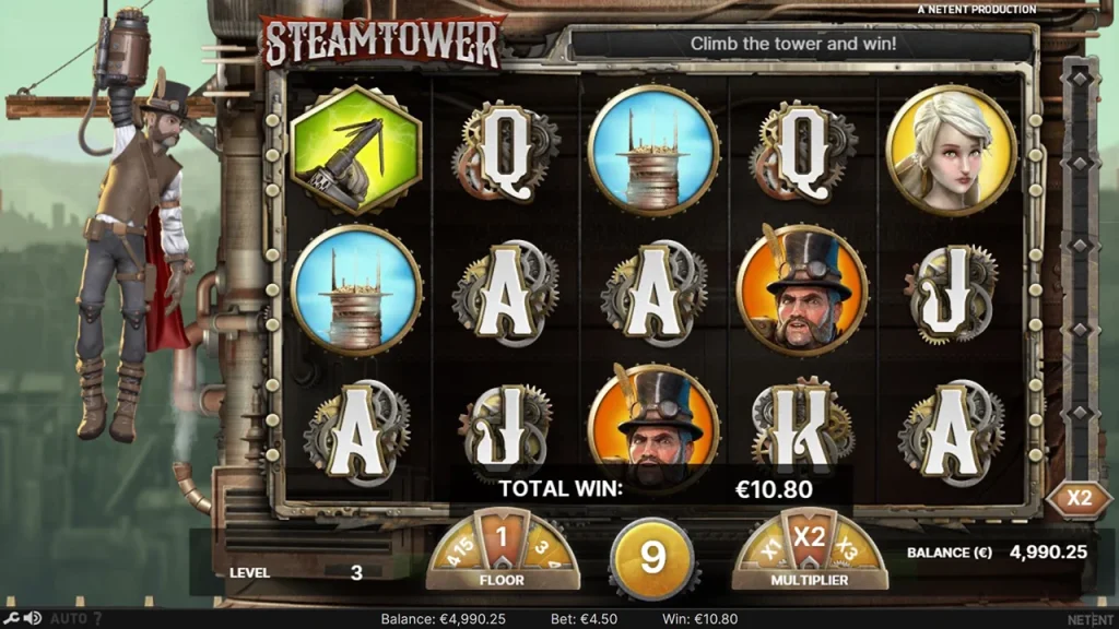 Steam Tower Giros Gratis