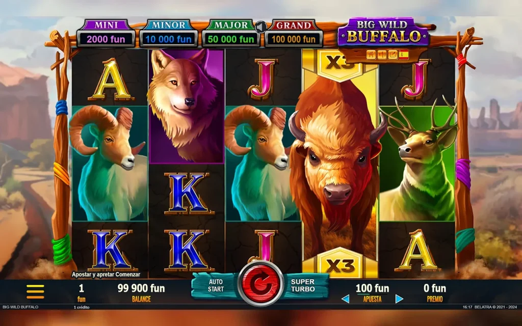 Big Wild Buffalo Juego Gratis