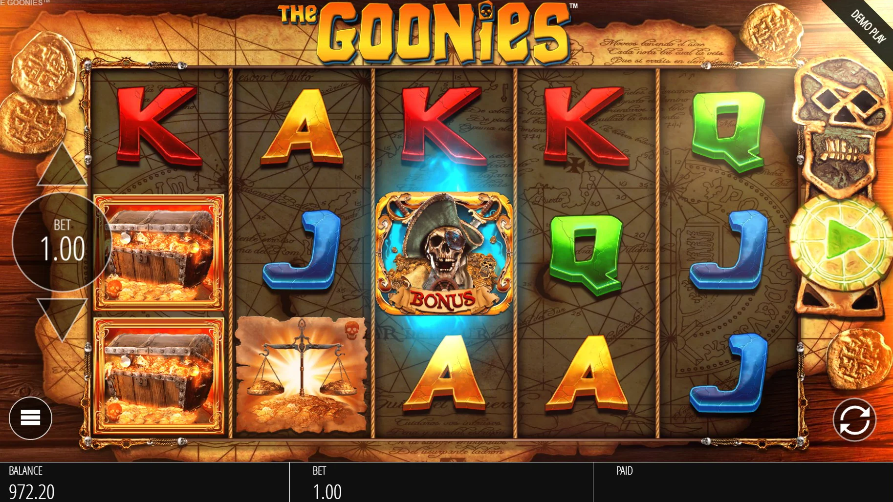 Probar juego The Goonies The Goonies