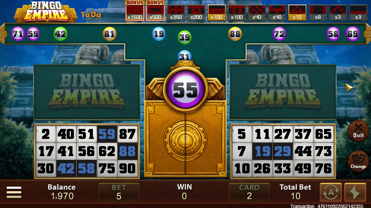Probar juego Bingo Empire Bingo Empire