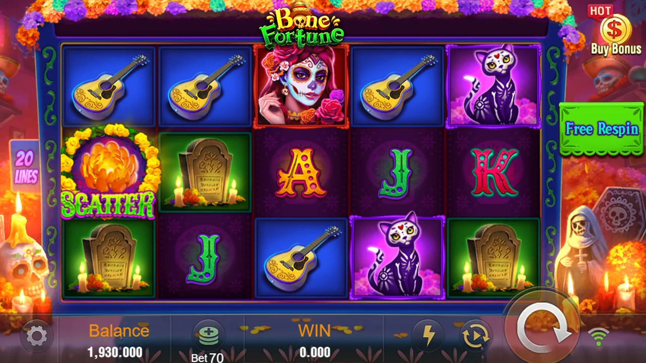 Probar juego Bone Fortune Bone Fortune