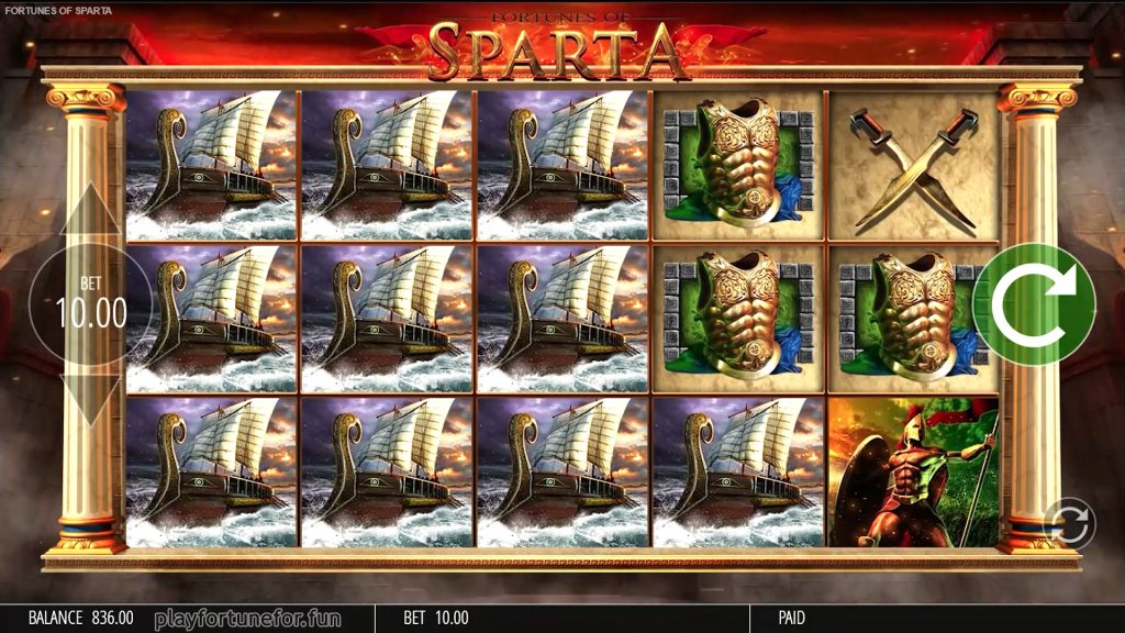 Fortunes of Sparta Slot Juego Gratis