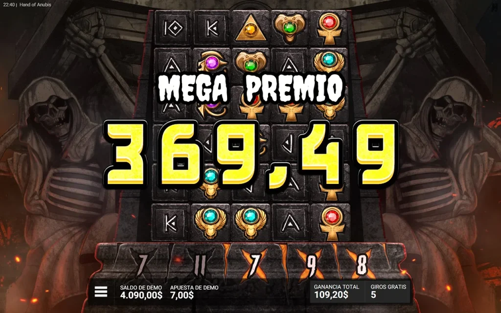 Hand of Anubis Mega Ganancia