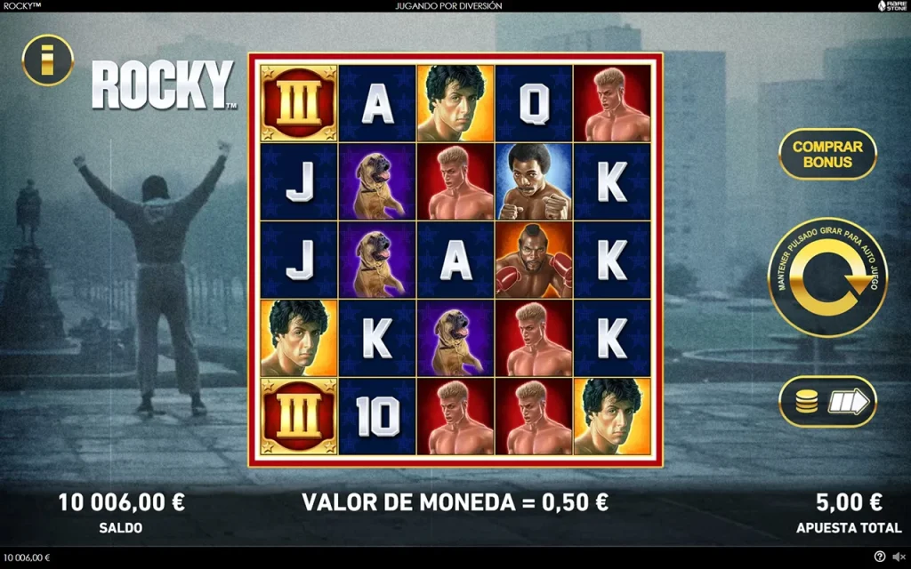 Rocky Slot Juego Gratis