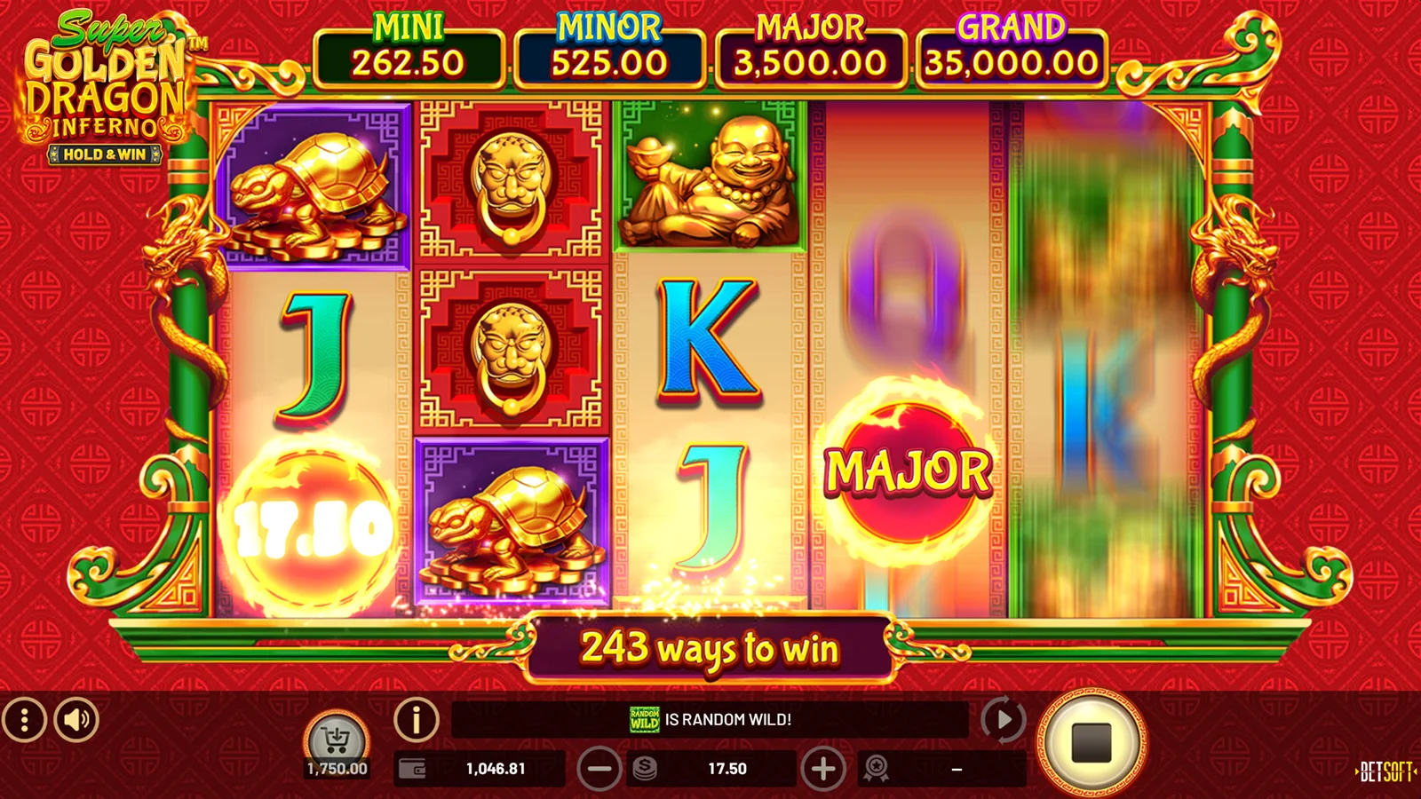 Probar juego Super Golden Dragon Inferno Super Golden Dragon Inferno