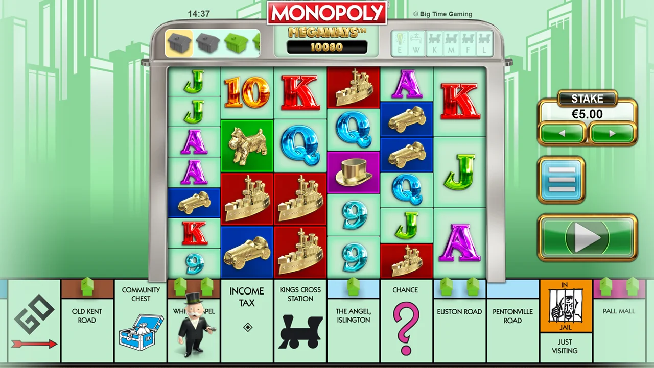 Probar juego Monopoly Megaways Monopoly Megaways