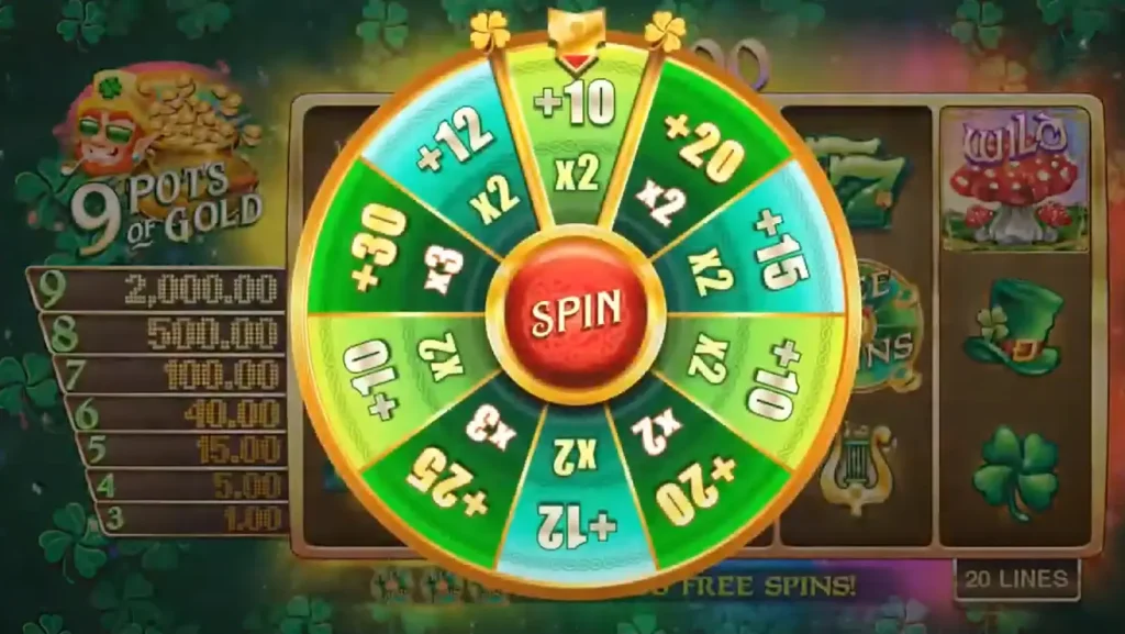 9 Pots of Gold Slot Giros Gratis