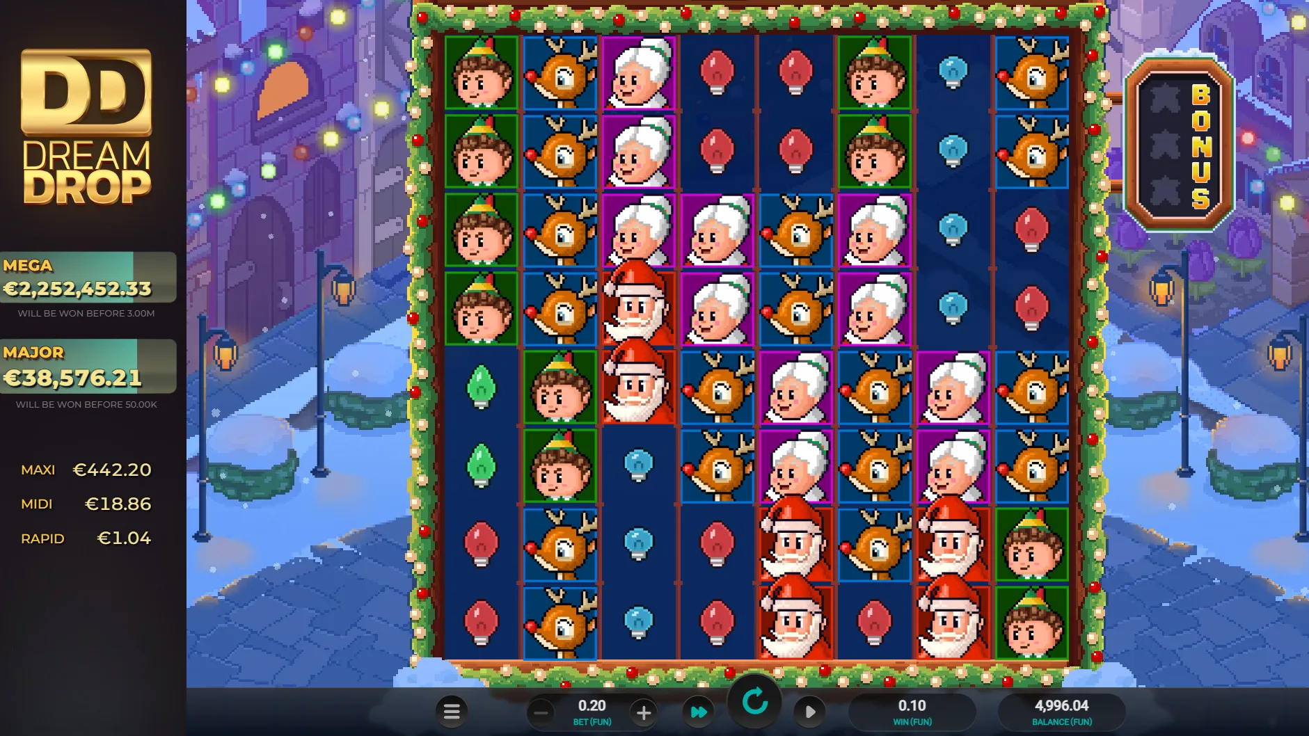 Santa’s Stack Dream Drop Juego Gratis