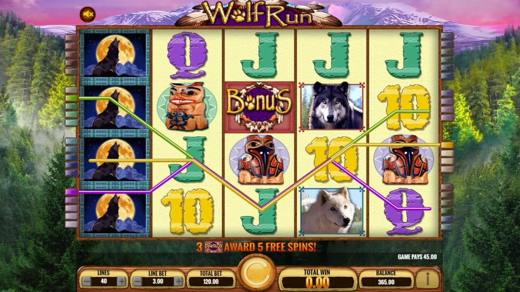 Wolf Run Giros Gratis