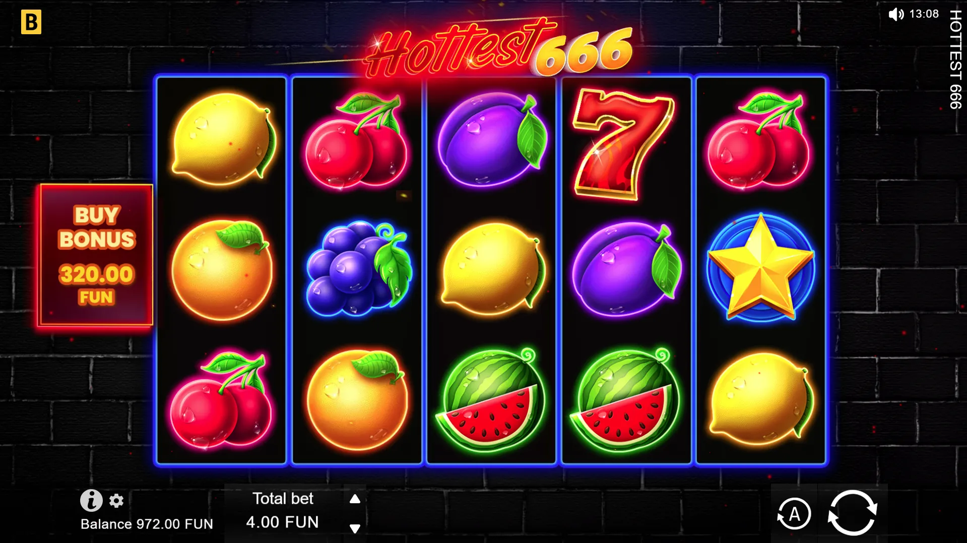 Probar juego Hottest 666 Hottest 666
