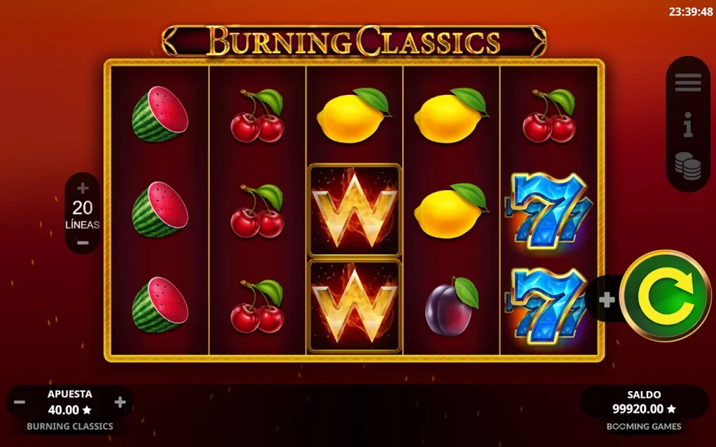 Burning Classics Juego Gratis