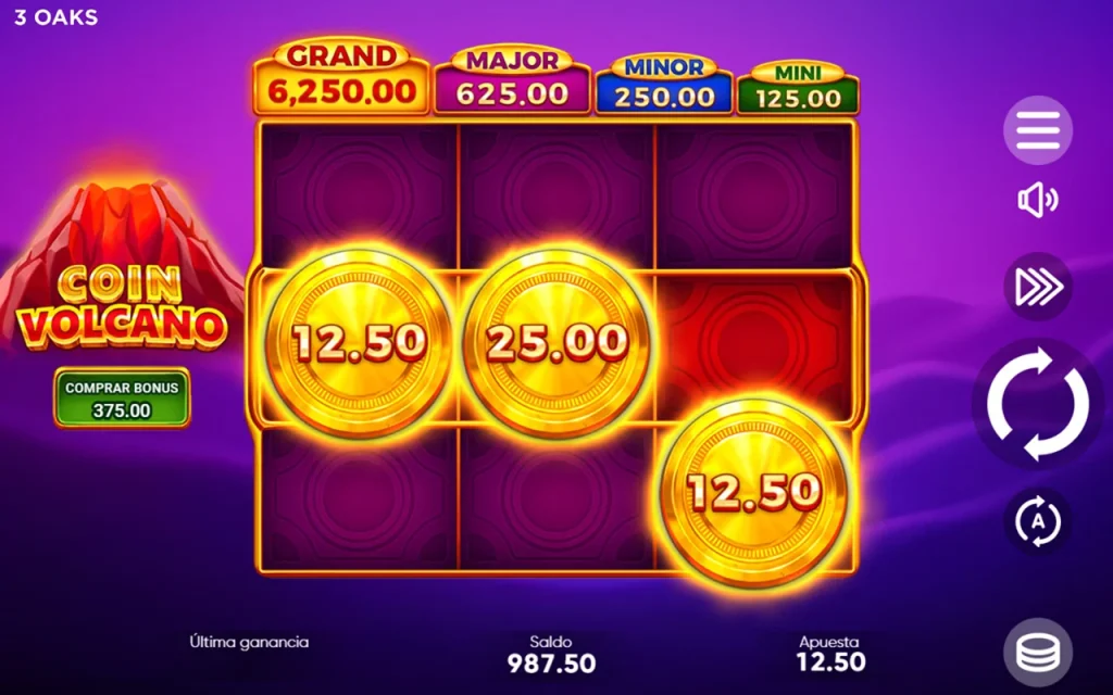 Coin Volcano Juego Gratis