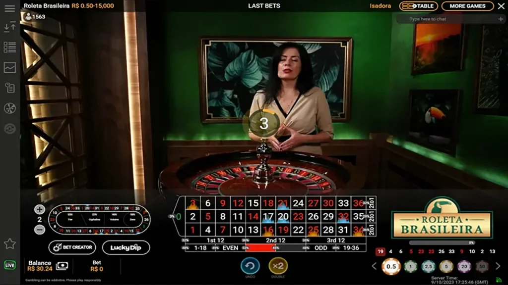 Brazilian Roulette Juego Gratis