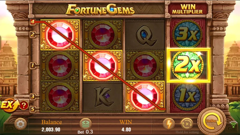 Fortune Gems Símbolos Especiales