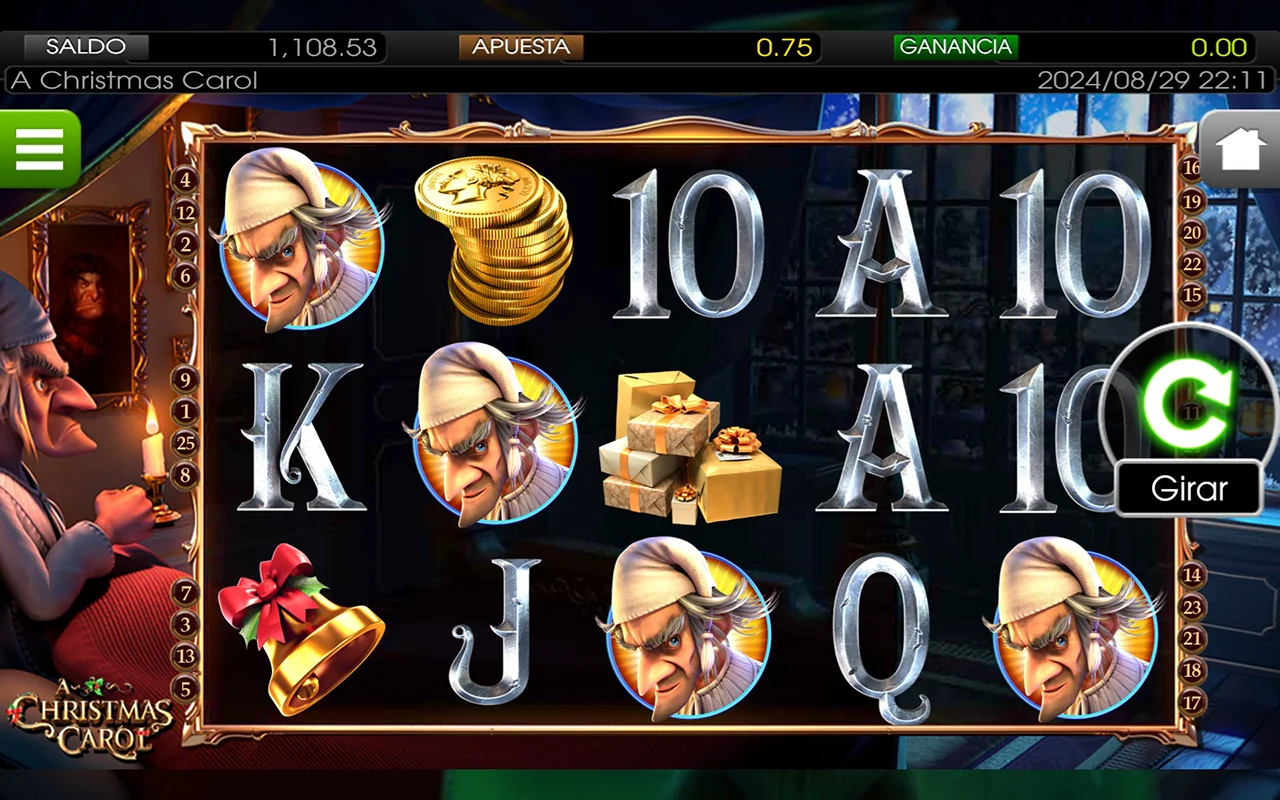 Probar juego A Christmas Carol Slot A Christmas Carol Slot