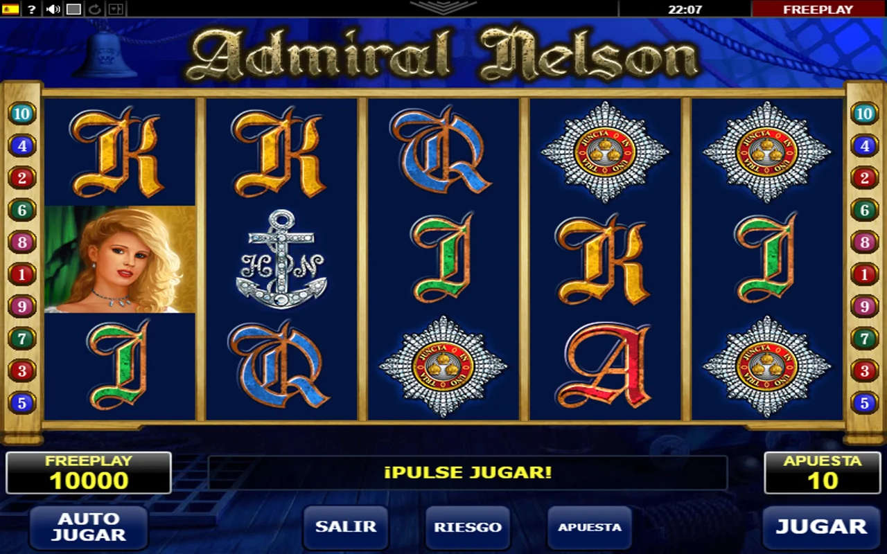 Probar juego Admiral Nelson Slot Admiral Nelson Slot