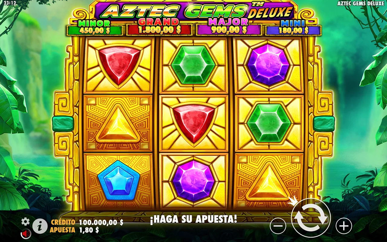 Probar juego Aztec Gems Deluxe Slot Aztec Gems Deluxe Slot