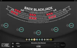 Back Blackjack demo