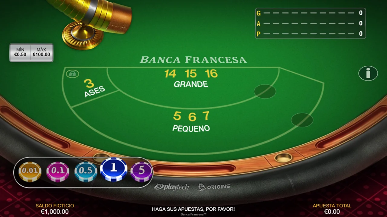 Probar juego Banca Francesa Banca Francesa