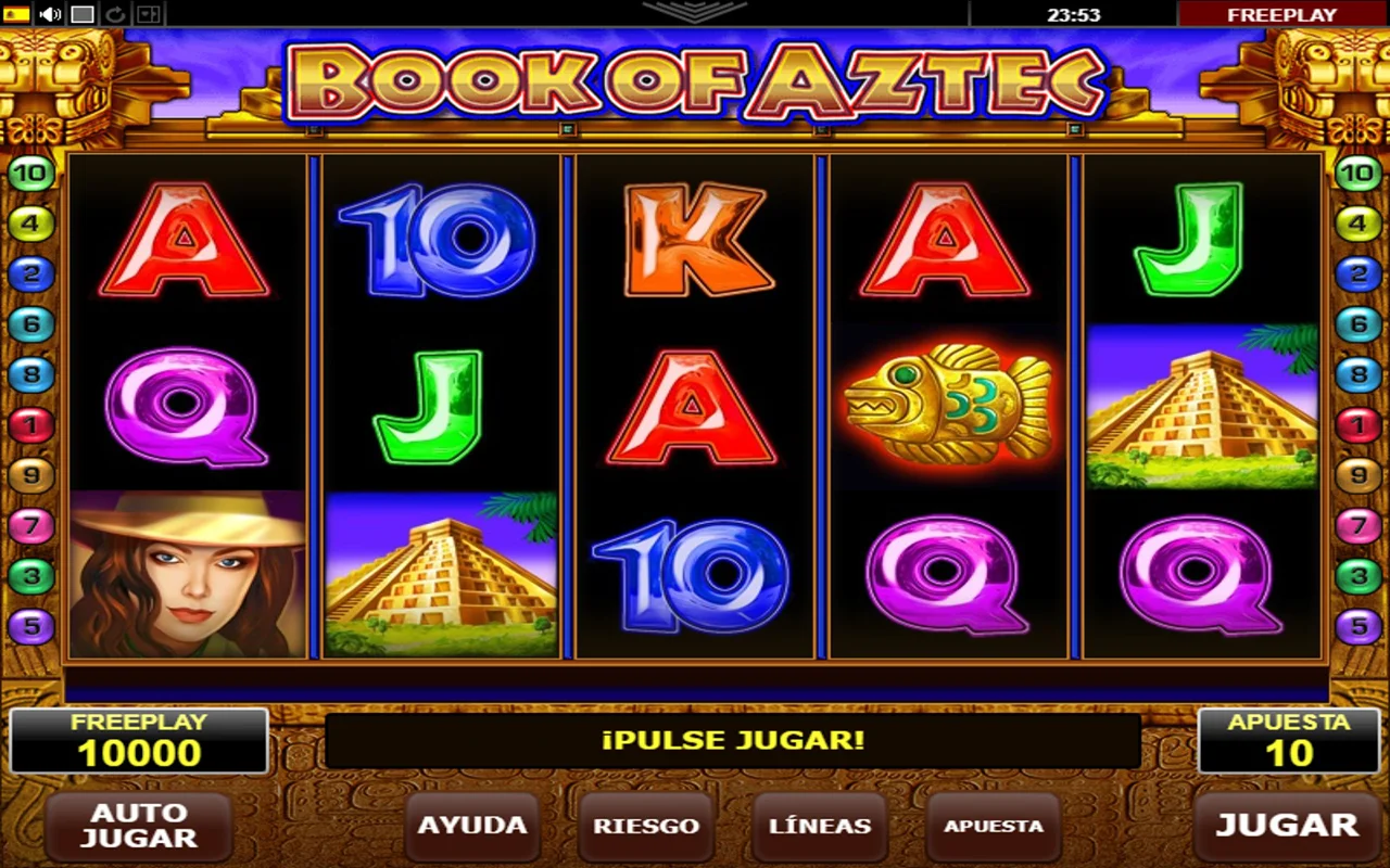 Probar juego Book of Aztec Slot Book of Aztec Slot