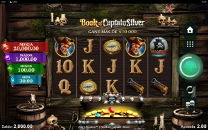 Book of Captain Silver Slot demo