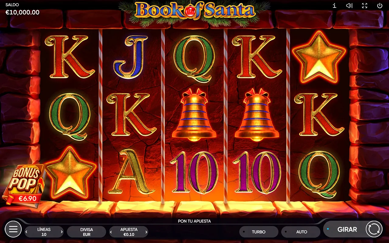 Probar juego Book of Santa Slot Book of Santa Slot